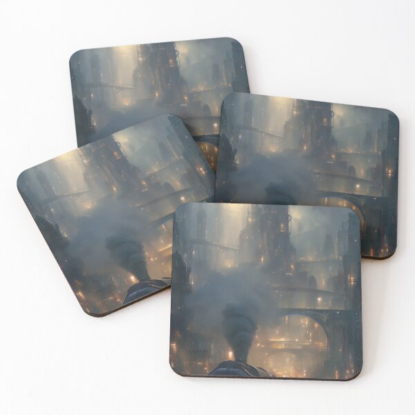 Item preview, Midnight Transit Through the Industrial Dream designed and sold by oanaunciuleanu.