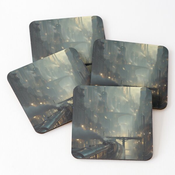 Item preview, Midnight Transit Through the Industrial Dream designed and sold by oanaunciuleanu.