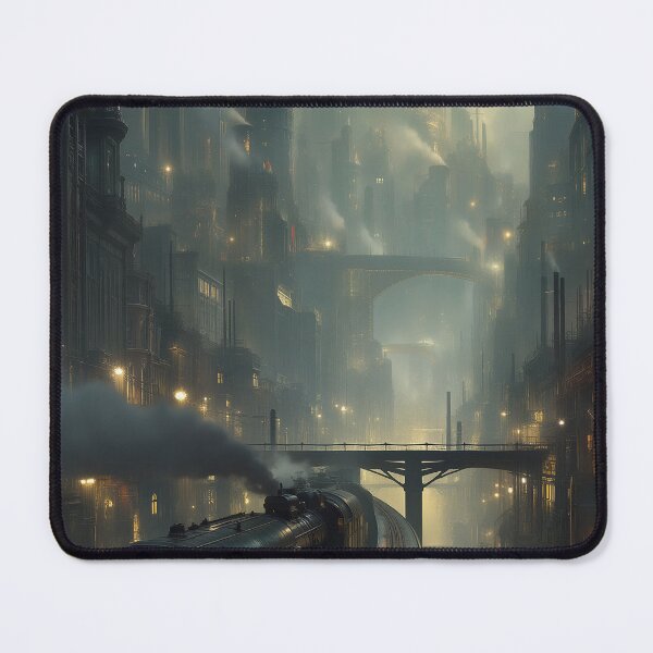 Item preview, Midnight Transit Through the Industrial Dream designed and sold by oanaunciuleanu.