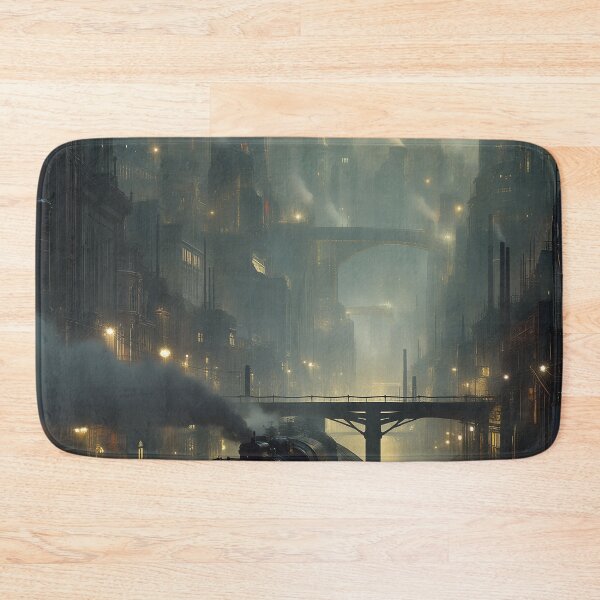 Item preview, Midnight Transit Through the Industrial Dream designed and sold by oanaunciuleanu.