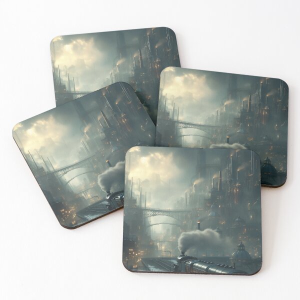 Item preview, Midnight Transit Through the Industrial Dream designed and sold by oanaunciuleanu.