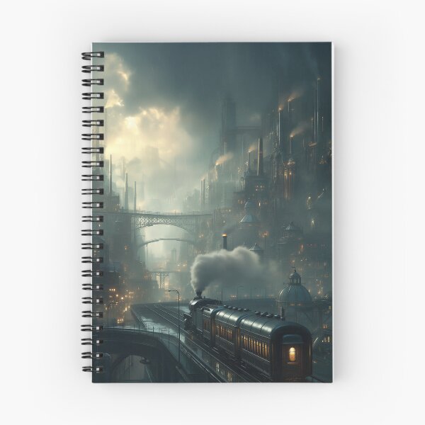 Item preview, Midnight Transit Through the Industrial Dream designed and sold by oanaunciuleanu.