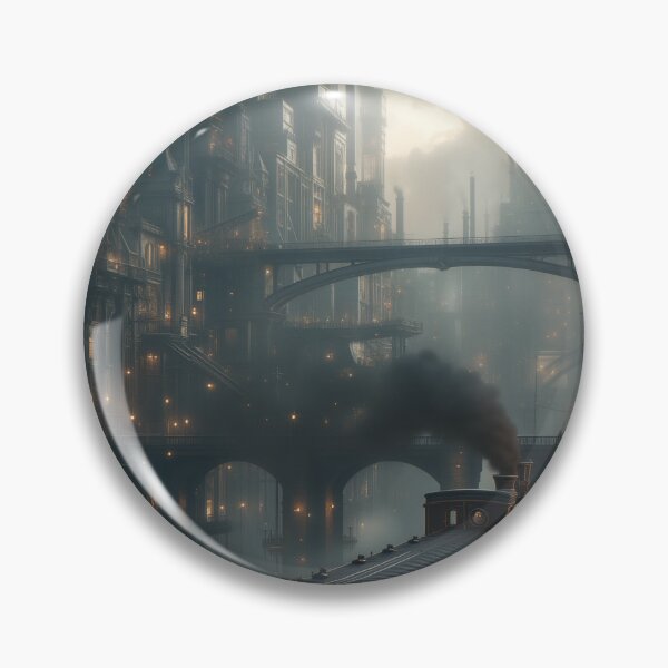 Item preview, Midnight Transit Through the Industrial Dream designed and sold by oanaunciuleanu.
