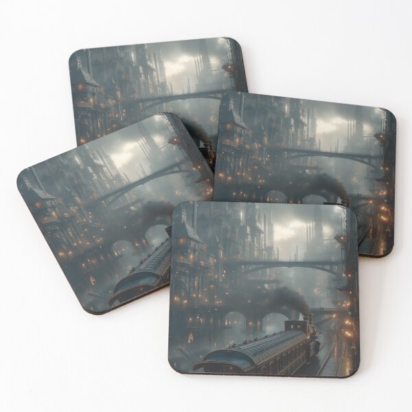 Item preview, Midnight Transit Through the Industrial Dream designed and sold by oanaunciuleanu.