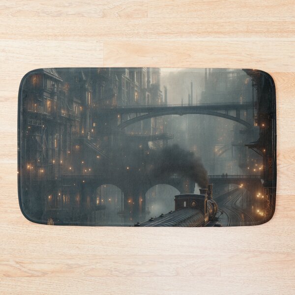 Item preview, Midnight Transit Through the Industrial Dream designed and sold by oanaunciuleanu.