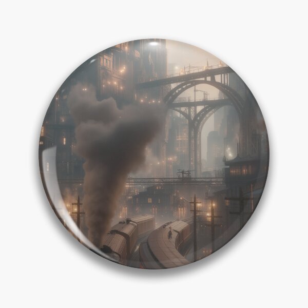 Item preview, Midnight Transit Through the Industrial Dream designed and sold by oanaunciuleanu.