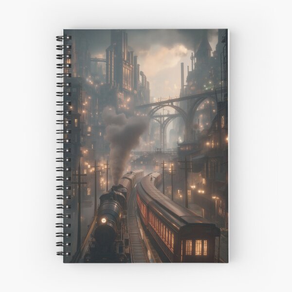 Item preview, Midnight Transit Through the Industrial Dream designed and sold by oanaunciuleanu.