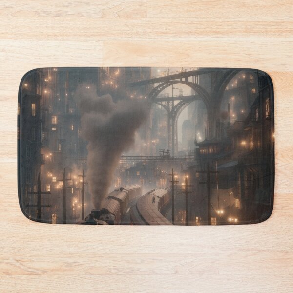 Item preview, Midnight Transit Through the Industrial Dream designed and sold by oanaunciuleanu.