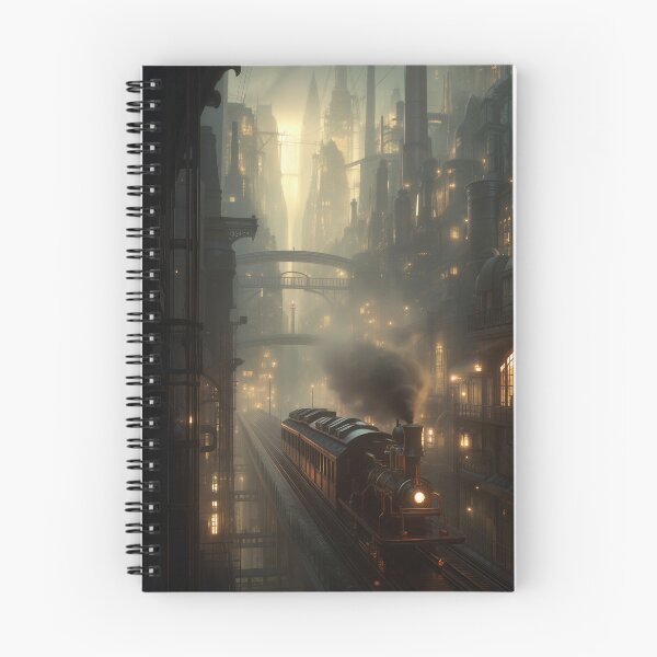 Item preview, Midnight Transit Through the Industrial Dream designed and sold by oanaunciuleanu.