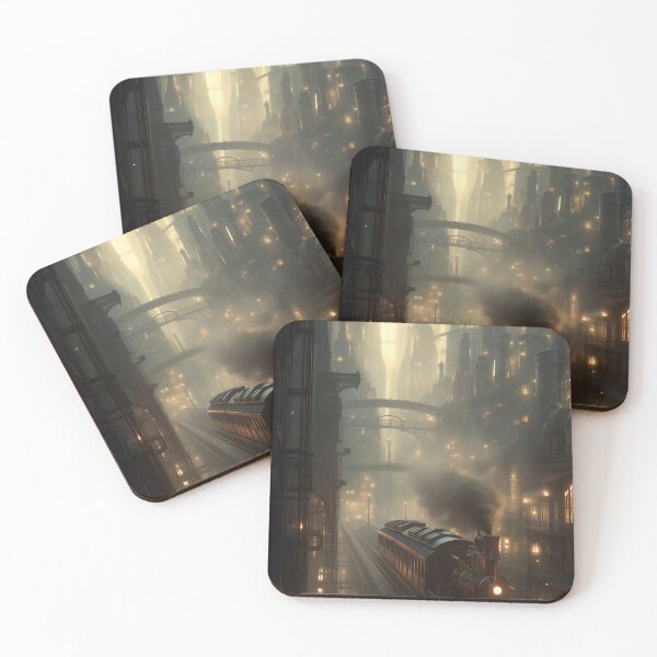 Item preview, Midnight Transit Through the Industrial Dream designed and sold by oanaunciuleanu.