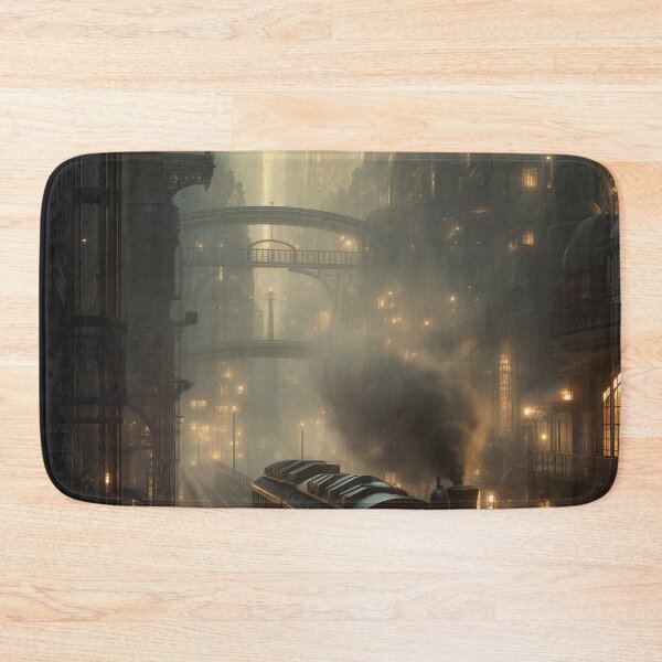 Item preview, Midnight Transit Through the Industrial Dream designed and sold by oanaunciuleanu.