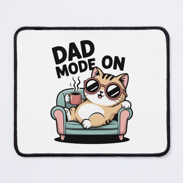 Item preview, Funny Dad Cat | Kawaii | Men designed and sold by InspiredCreatives.