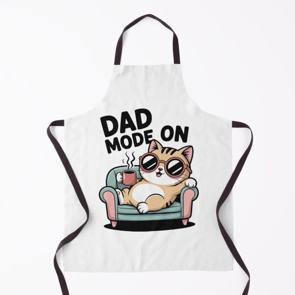 Item preview, Funny Dad Cat | Kawaii | Men designed and sold by InspiredCreatives.
