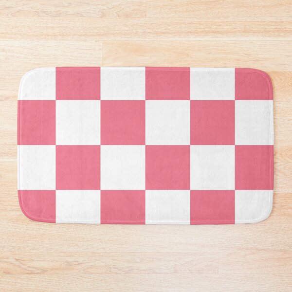 Item preview, Checkerboard Pattern – Pink White Colorful Retro Squares designed and sold by Colorblizz.