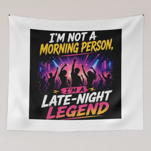 Item preview, Not a morning person designed and sold by Pecata.