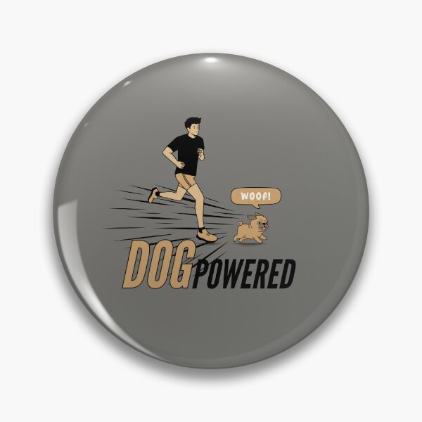 Item preview, Dog Powered - funny runner and dog lover designed and sold by CypisDesign.