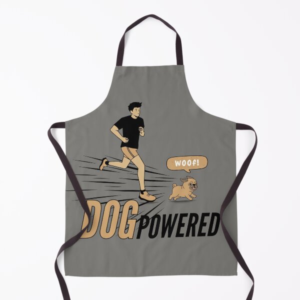 Item preview, Dog Powered - funny runner and dog lover designed and sold by CypisDesign.
