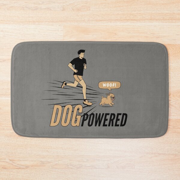Item preview, Dog Powered - funny runner and dog lover designed and sold by CypisDesign.