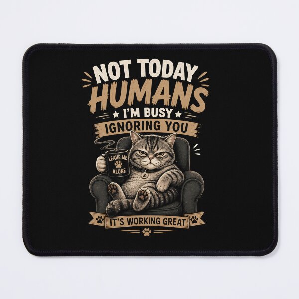 Item preview, Leave Me Alone Funny Cat Meme designed and sold by TrendPrintsforyou.
