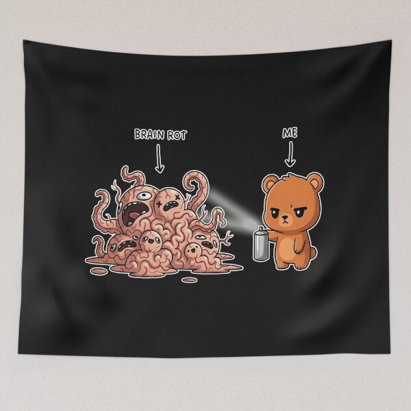 Item preview, Brain Fatigue Not today designed and sold by TeddybearClub.