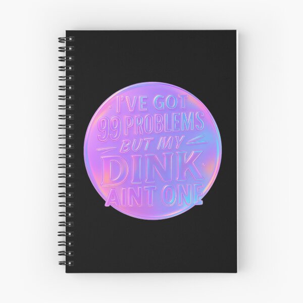 Item preview, Pickleball 99 Problems But My Dink Ain't One - Holographic designed and sold by 21 Tulips.