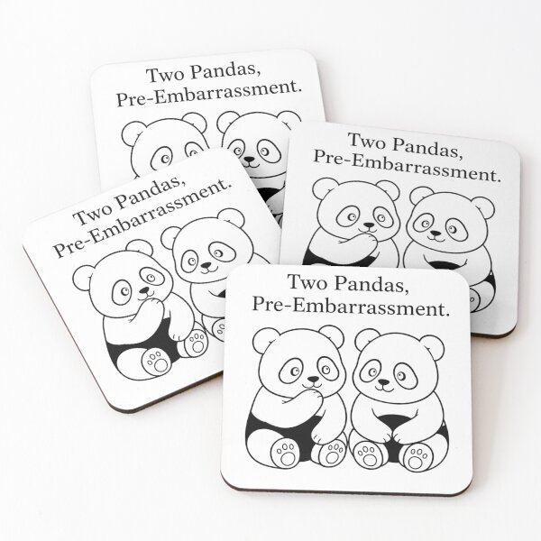 Item preview, Two Pandas Pre-Embarrassment designed and sold by Na-q-sh.