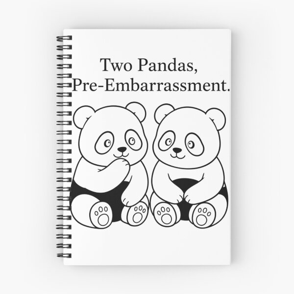 Item preview, Two Pandas Pre-Embarrassment designed and sold by Na-q-sh.