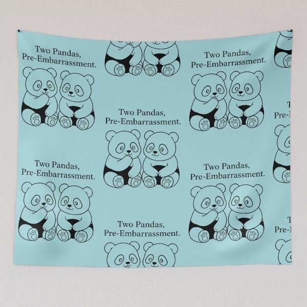Item preview, Two Pandas Pre-Embarrassment designed and sold by Na-q-sh.