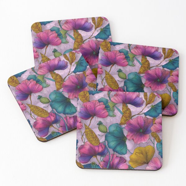 Item preview, Flora Watercolor Cool designed and sold by RebelRulez.