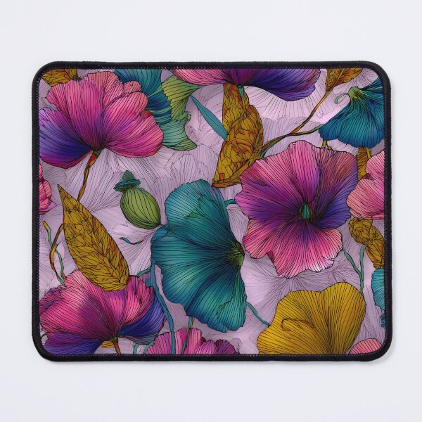 Item preview, Flora Watercolor Cool designed and sold by RebelRulez.