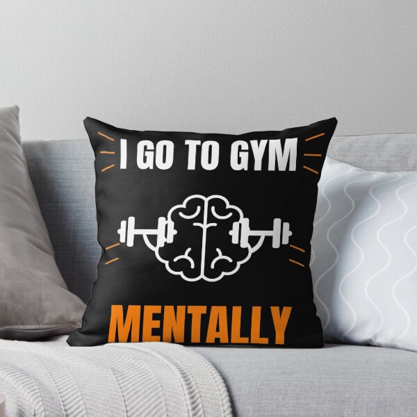 Item preview, I Go To Gym Mentally Funny Gym Quote Dark Humor Workout T Shirt Design designed and sold by Uvclick.