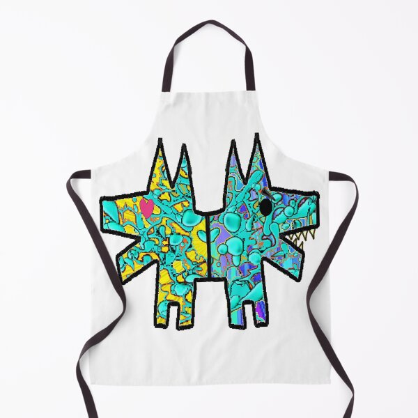 Item preview, dogs 2 heads pop art 1234 pop dogs 23456 designed and sold by LoEndT-Shirts.