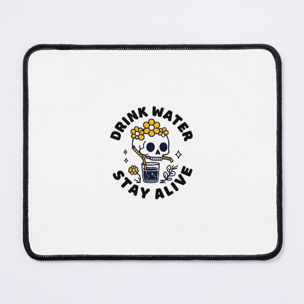 Item preview, Drink water, stay alive designed and sold by StickerRaven.
