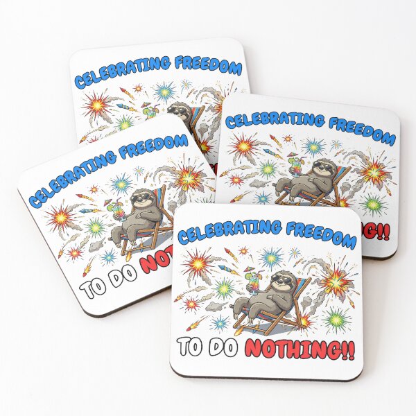 Item preview, Chill Sloth - Celebrating Freedom to Do Nothing designed and sold by Marlette LLC.