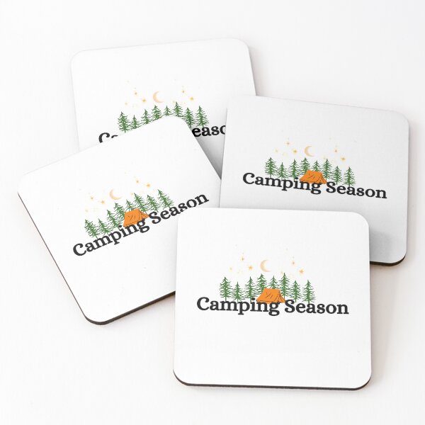 Item preview, Camping Season, Tent With Night Sky designed and sold by HoppingCreation.