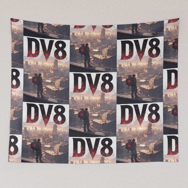 Item preview, DV8 = Streetwear for outsiders, self-thinkers, and pathbreakers. designed and sold by FANTASY FRENZY.