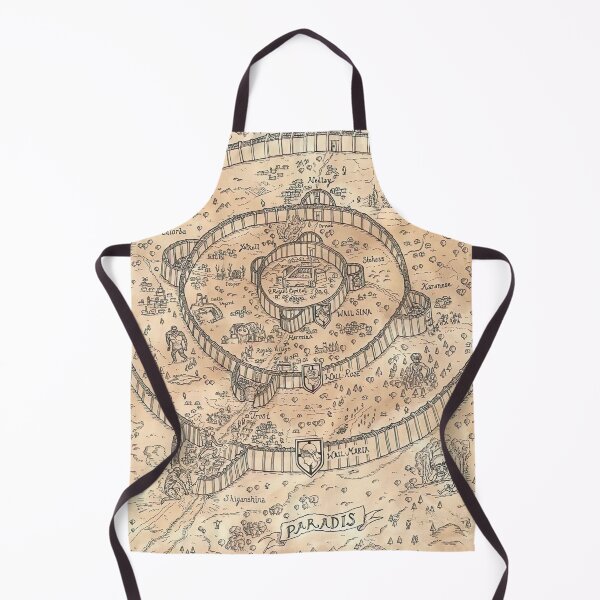 Item preview, AOT Map designed and sold by HepticWives.