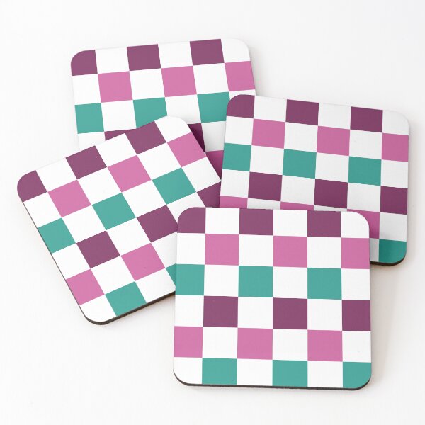 Item preview, Checkerboard Pattern- Multicolor Retro Squares designed and sold by Colorblizz.