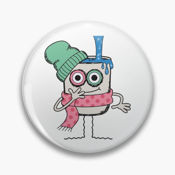 Item preview, Hipster Milk Cartoon Character with Beanie and Scarf designed and sold by OuSfian1.