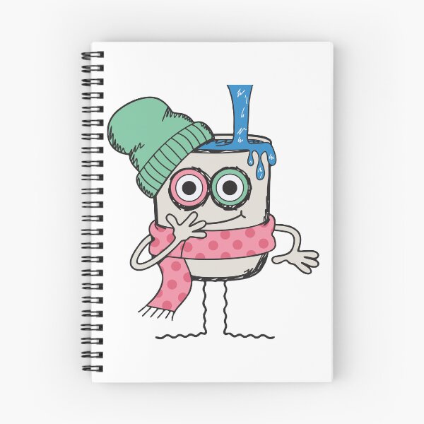 Item preview, Hipster Milk Cartoon Character with Beanie and Scarf designed and sold by OuSfian1.