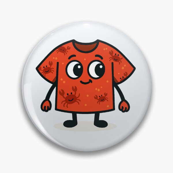 Item preview, Crab Crew Character — Cute Summer Mascot Tee designed and sold by DariaCraft.
