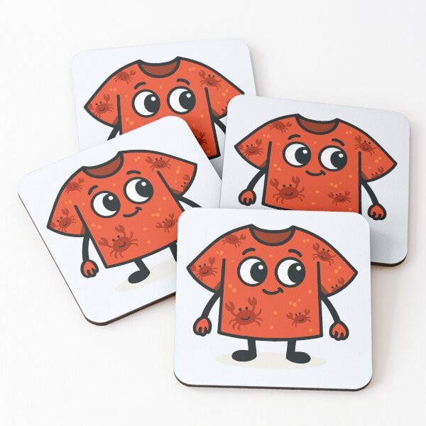 Item preview, Crab Crew Character — Cute Summer Mascot Tee designed and sold by DariaCraft.