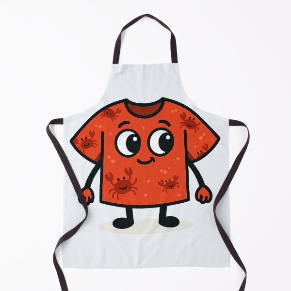 Item preview, Crab Crew Character — Cute Summer Mascot Tee designed and sold by DariaCraft.