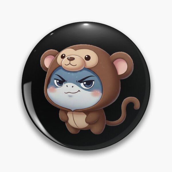 Item preview, Year of the Monkey Shark designed and sold by Nature's Chibis.