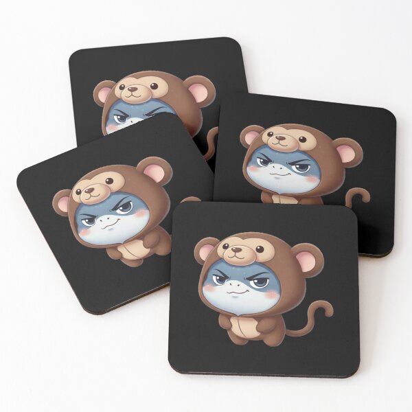 Item preview, Year of the Monkey Shark designed and sold by Nature's Chibis.
