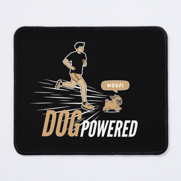 Item preview, dog powered - funny runner and dog lover designed and sold by CypisDesign.