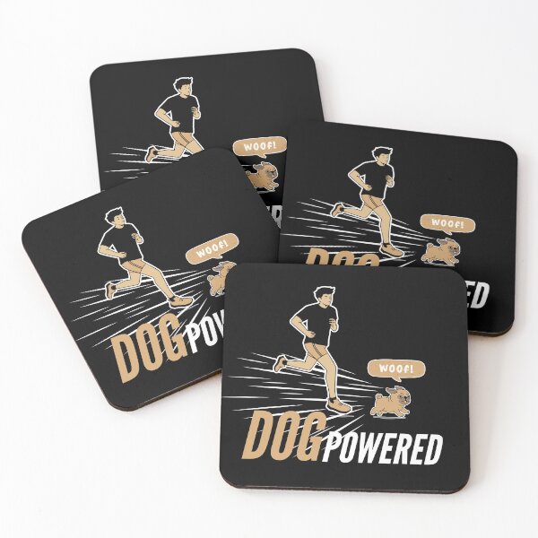 Item preview, dog powered - funny runner and dog lover designed and sold by CypisDesign.