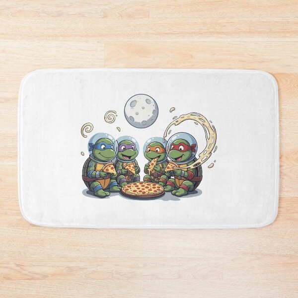 Item preview, Space Pizza Party - Astro Mutant Turtles on the Moon designed and sold by Krasnovaovaova.