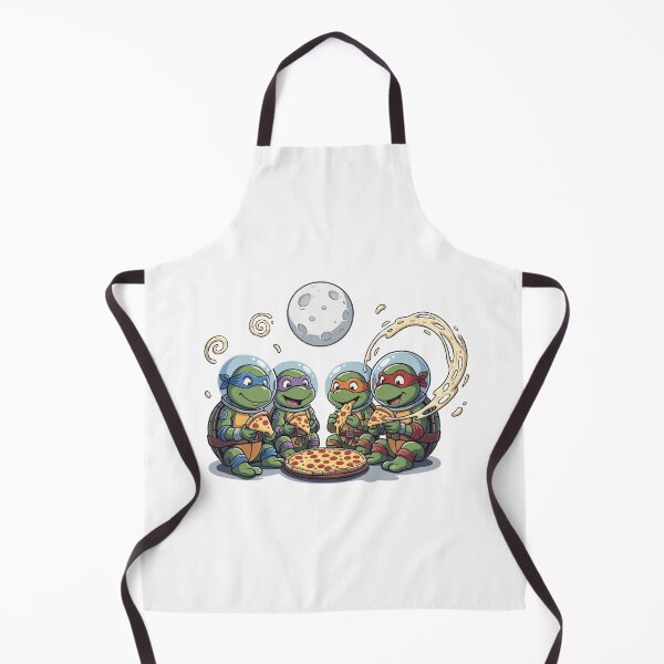 Item preview, Space Pizza Party - Astro Mutant Turtles on the Moon designed and sold by Krasnovaovaova.