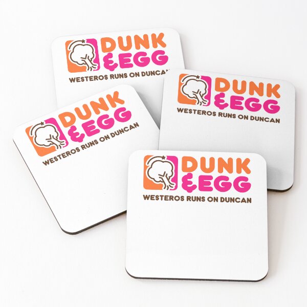 Item preview, DUNK & EGG DONUTS with tagline designed and sold by Moutamid22art.
